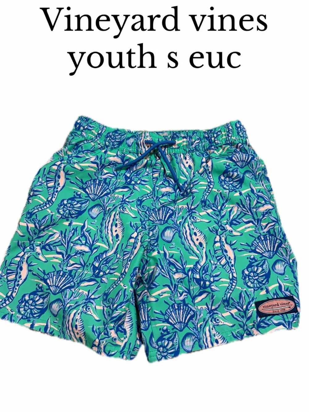 Vineyard vines youth small swim trunks
